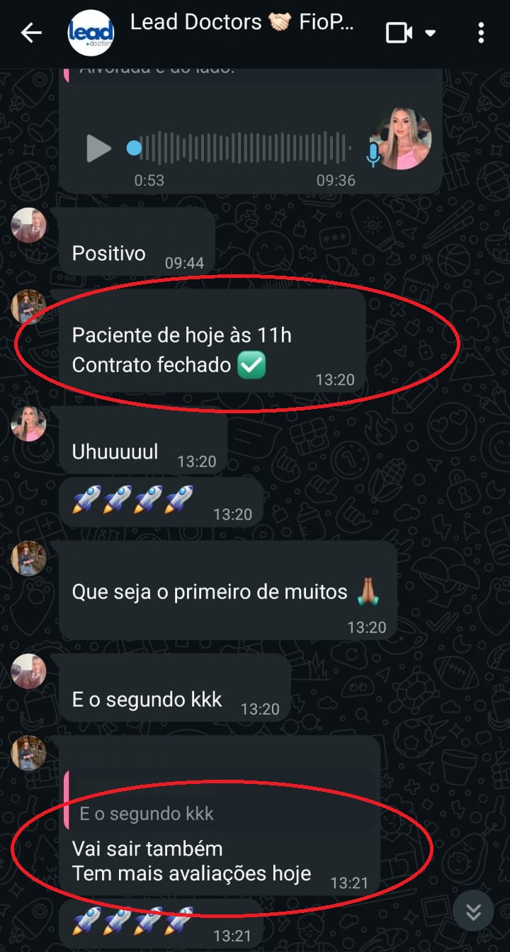 Conversa real do WhatsApp 6